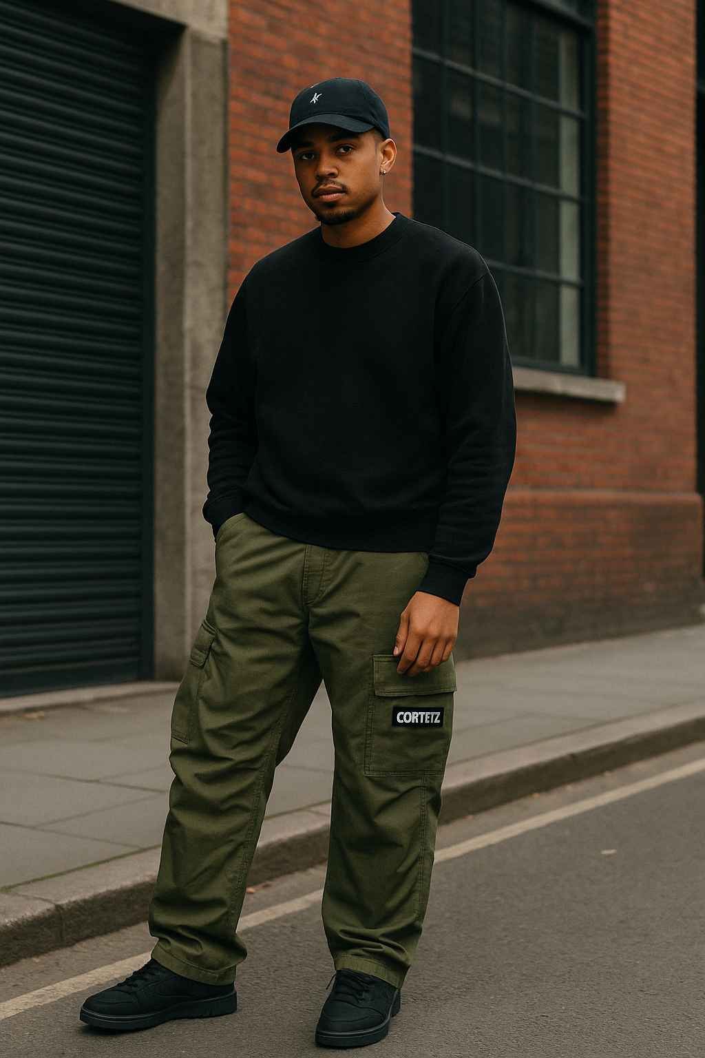 Unleashing Consolation and Model - The Corteiz Cargos Pant