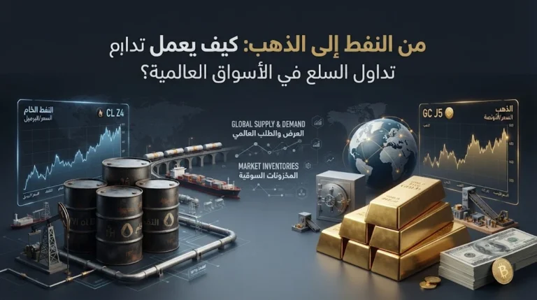 من النفط إلى الذهب: كيف يعمل تداول السلع في الأسواق العالمية؟