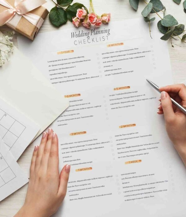 Wedding Planning Checklist