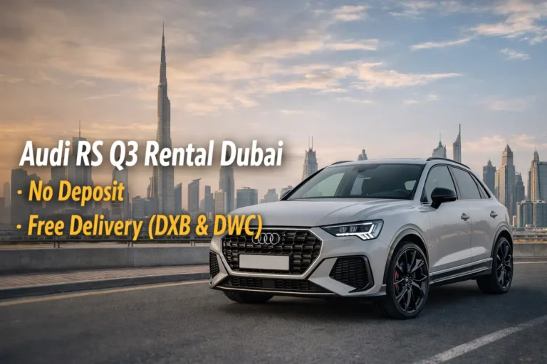 Audi RS Q3 Rental in Dubai