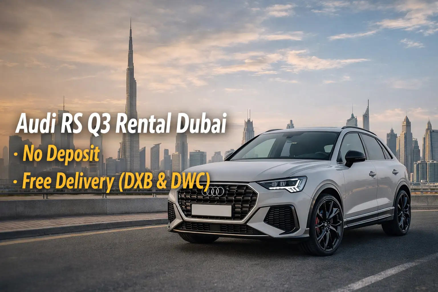 Audi RS Q3 Rental in Dubai
