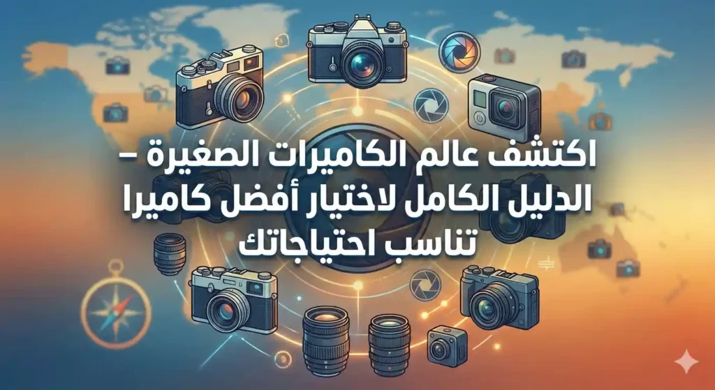 اكتشف عالم الكاميرات الصغيرة – الدليل الكامل لاختيار أفضل كاميرا تناسب احتياجاتك