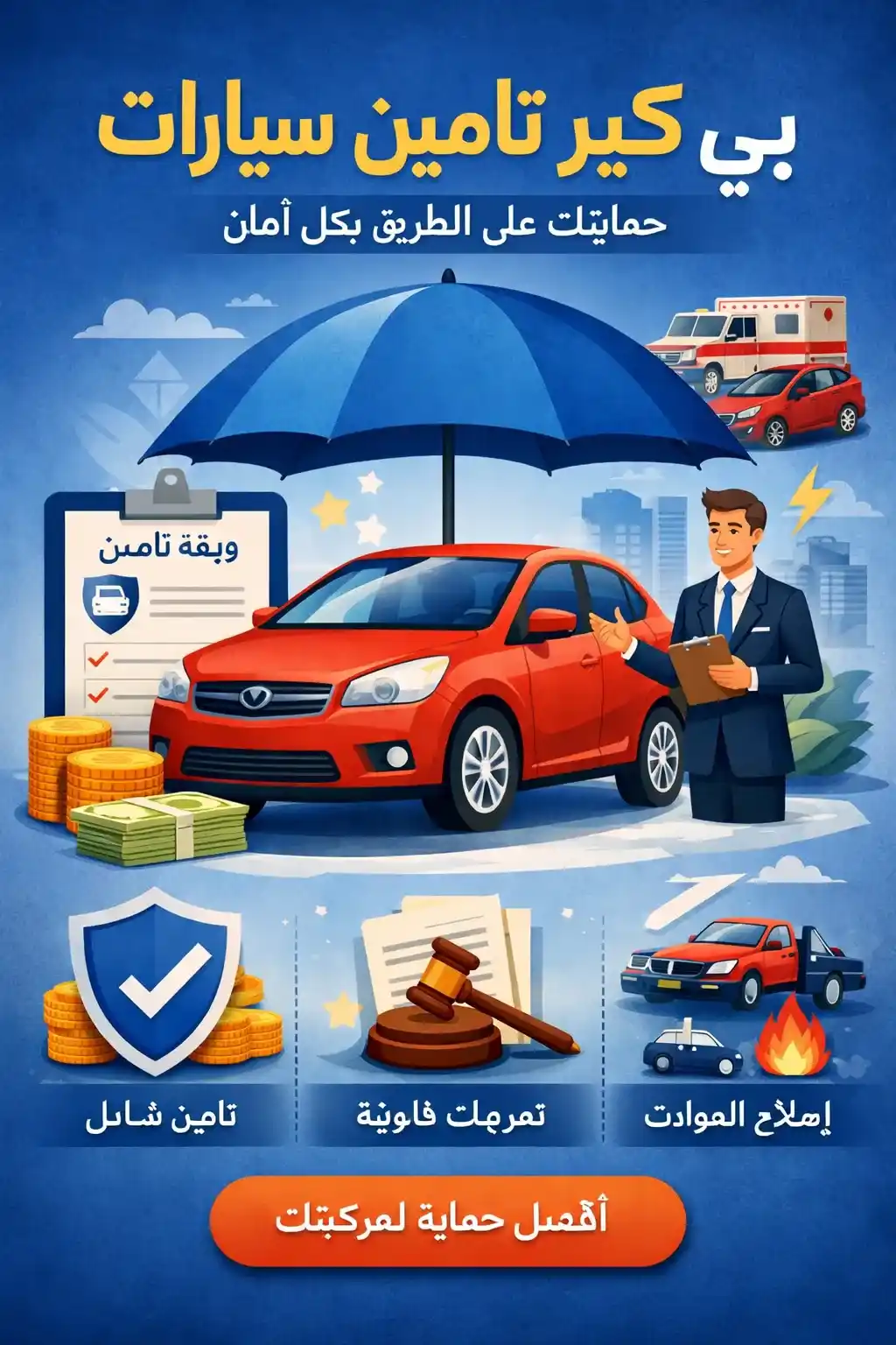 بي كير تامين سيارات