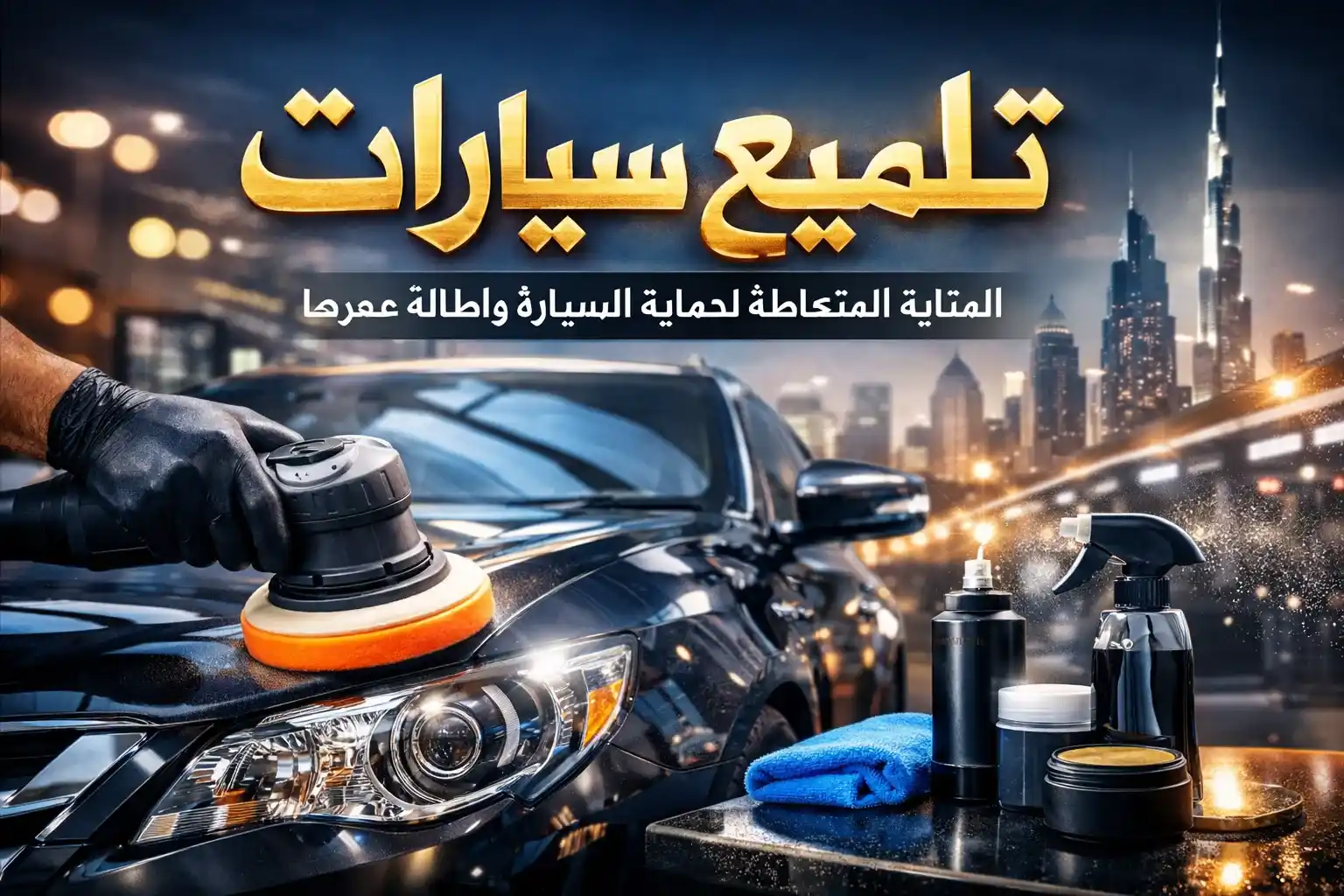 تلميع سيارات