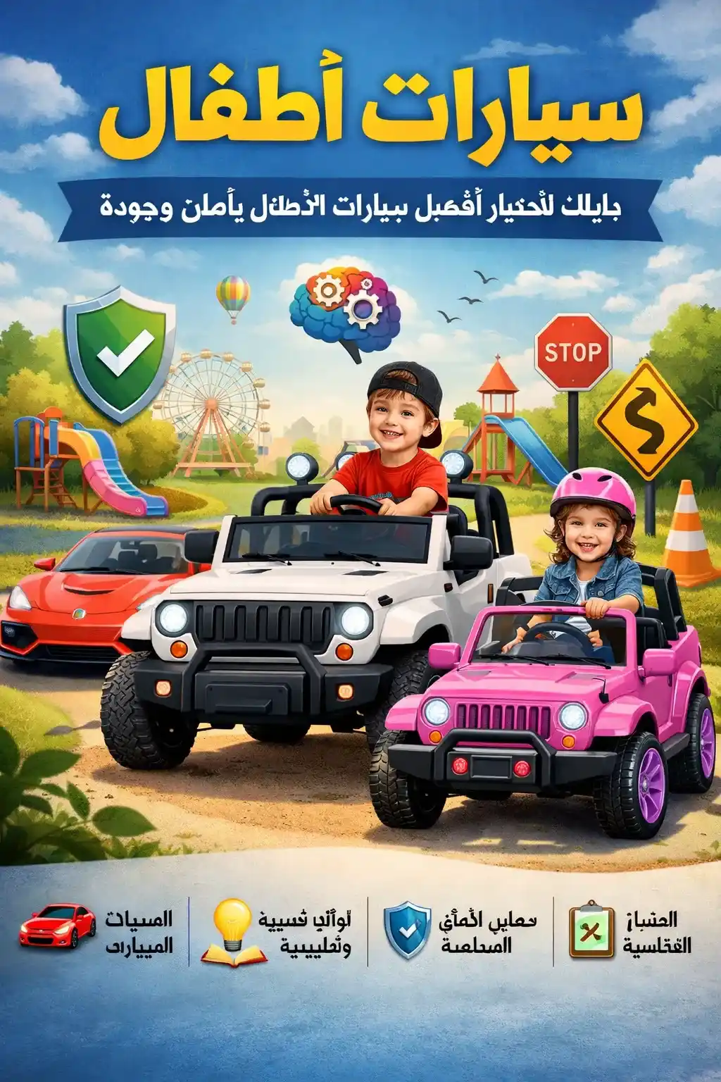 على أفضل سيارات اطفال