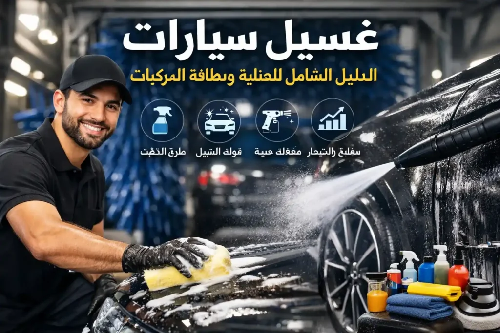 غسيل سيارات