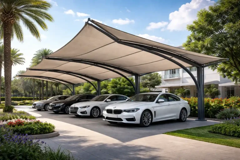 مظلات سيارات