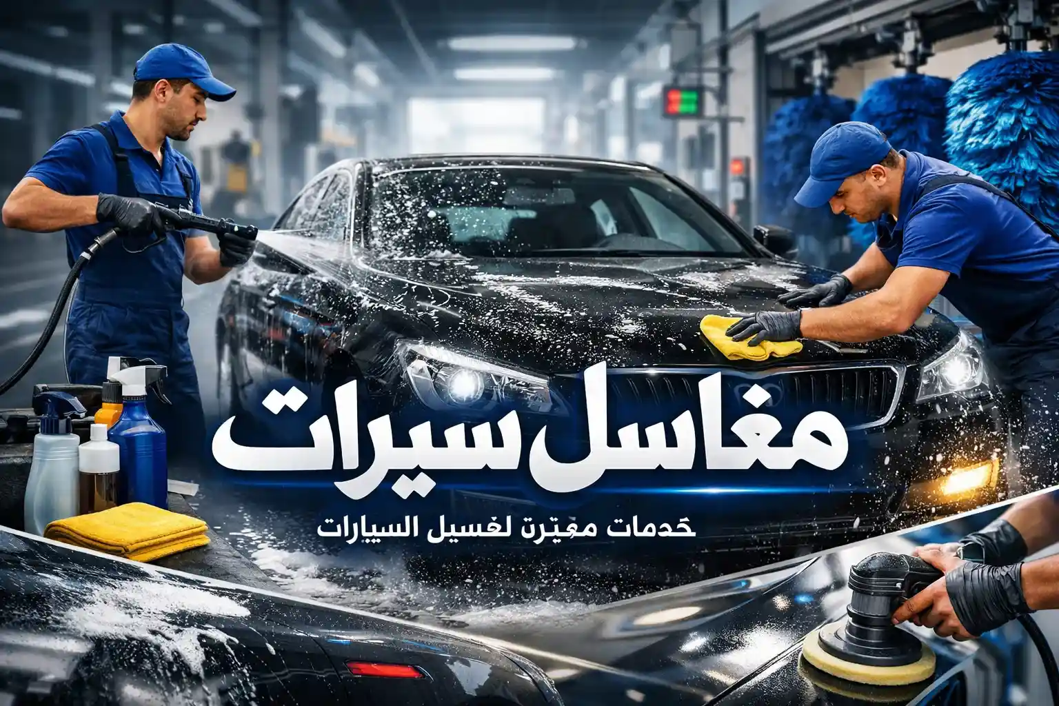 مغاسل سيارات