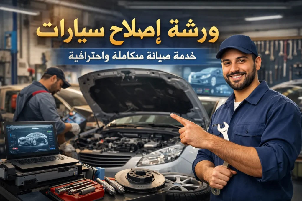 ورشة إصلاح سيارات