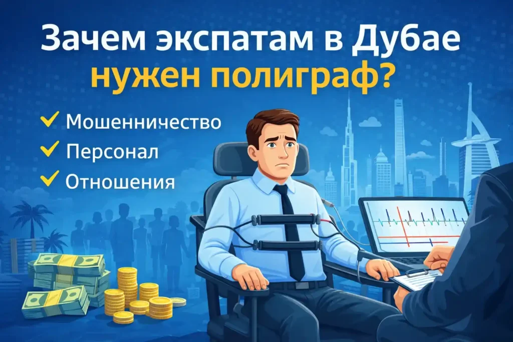 Роскошный Дубай, большие деньги и большой обман. Зачем экспатам полиграф