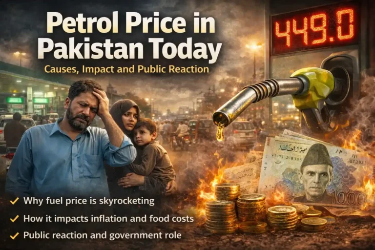 Petrol Price in Pakistan Today: Causes, Impact and Public Reaction