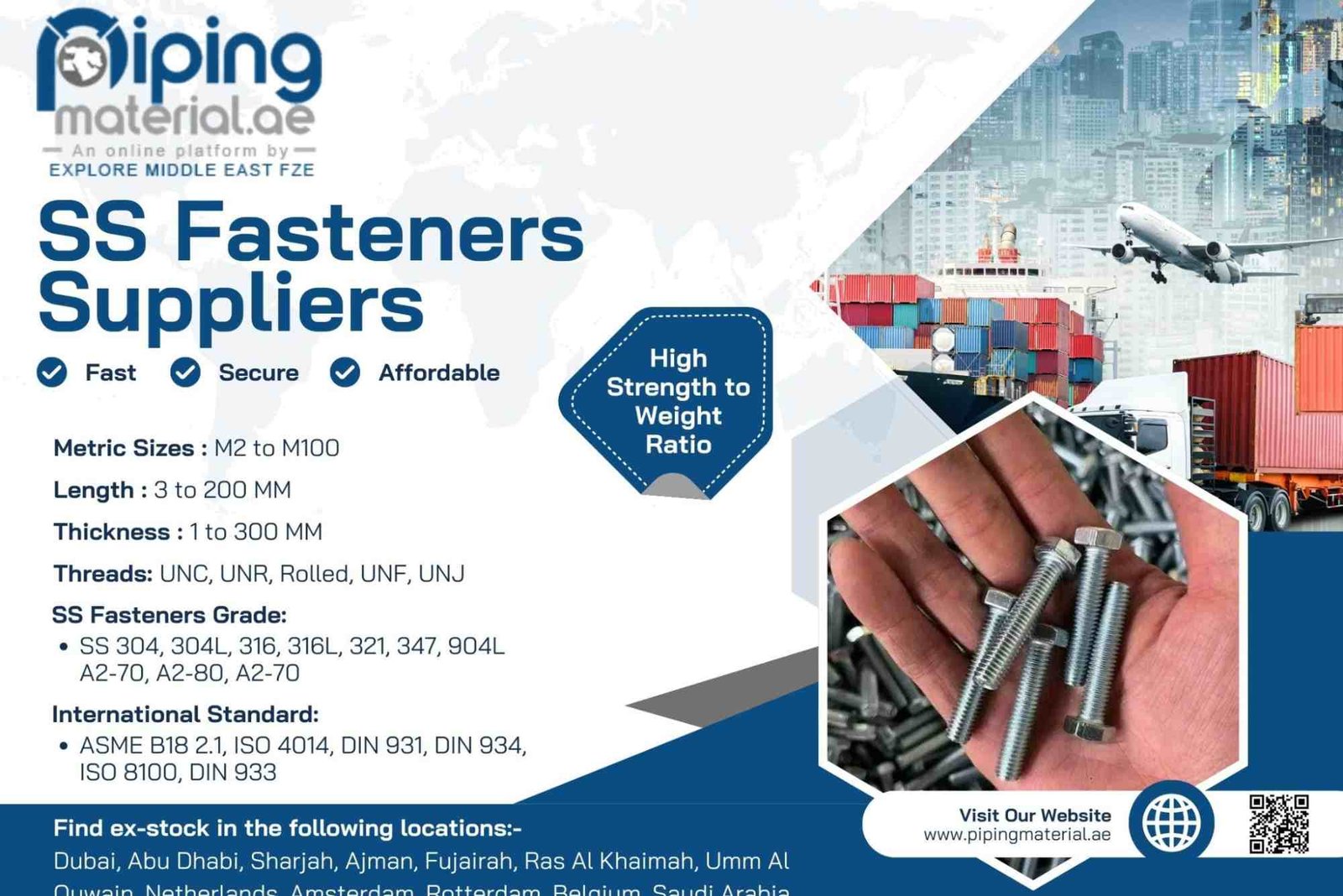 SS Fasteners: A Critical Component for Long-lasting Structures