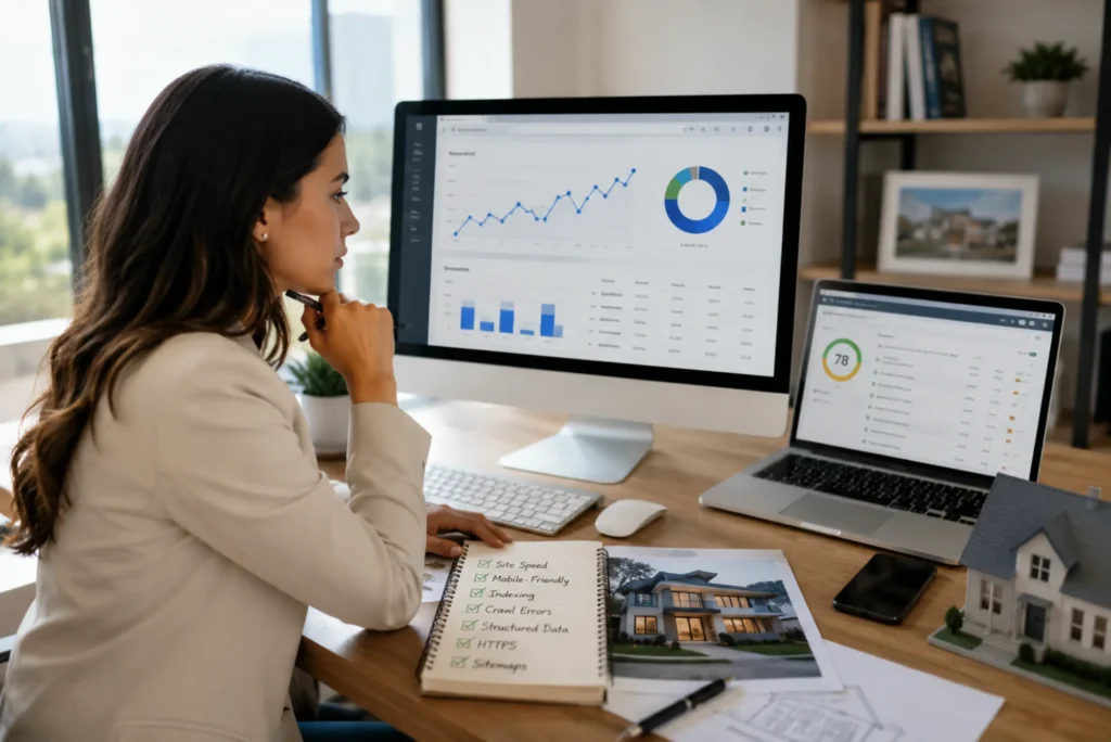 How Real Estate Agents Can Use SEO Tools to improve technical SEO without getting overwhelmed in 2026
