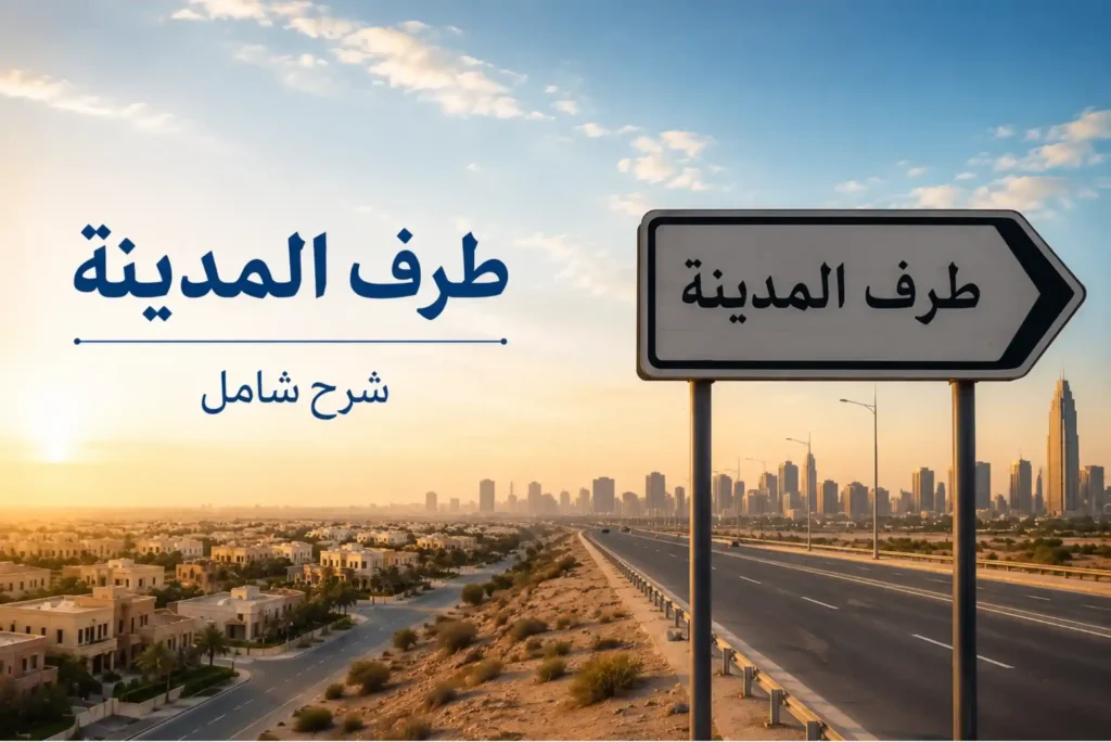 طرف المدينة: شرح شامل