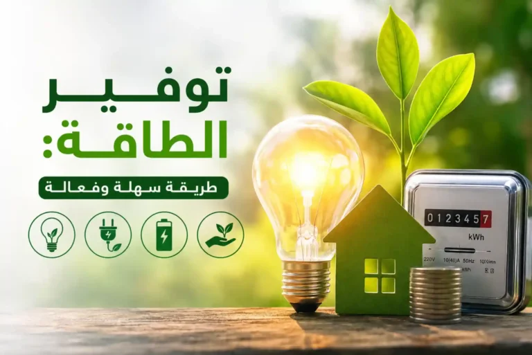 توفير الطاقة طريقة سهلة وفعالة