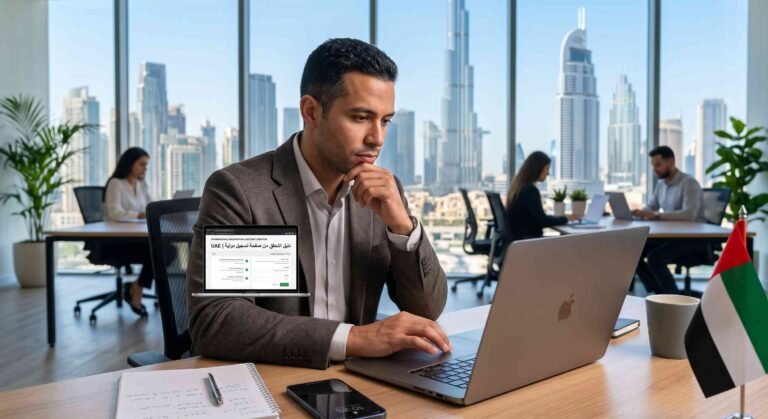 دليل التحقق من صفحة تسجيل دولية قبل إنشاء حساب في الإمارات